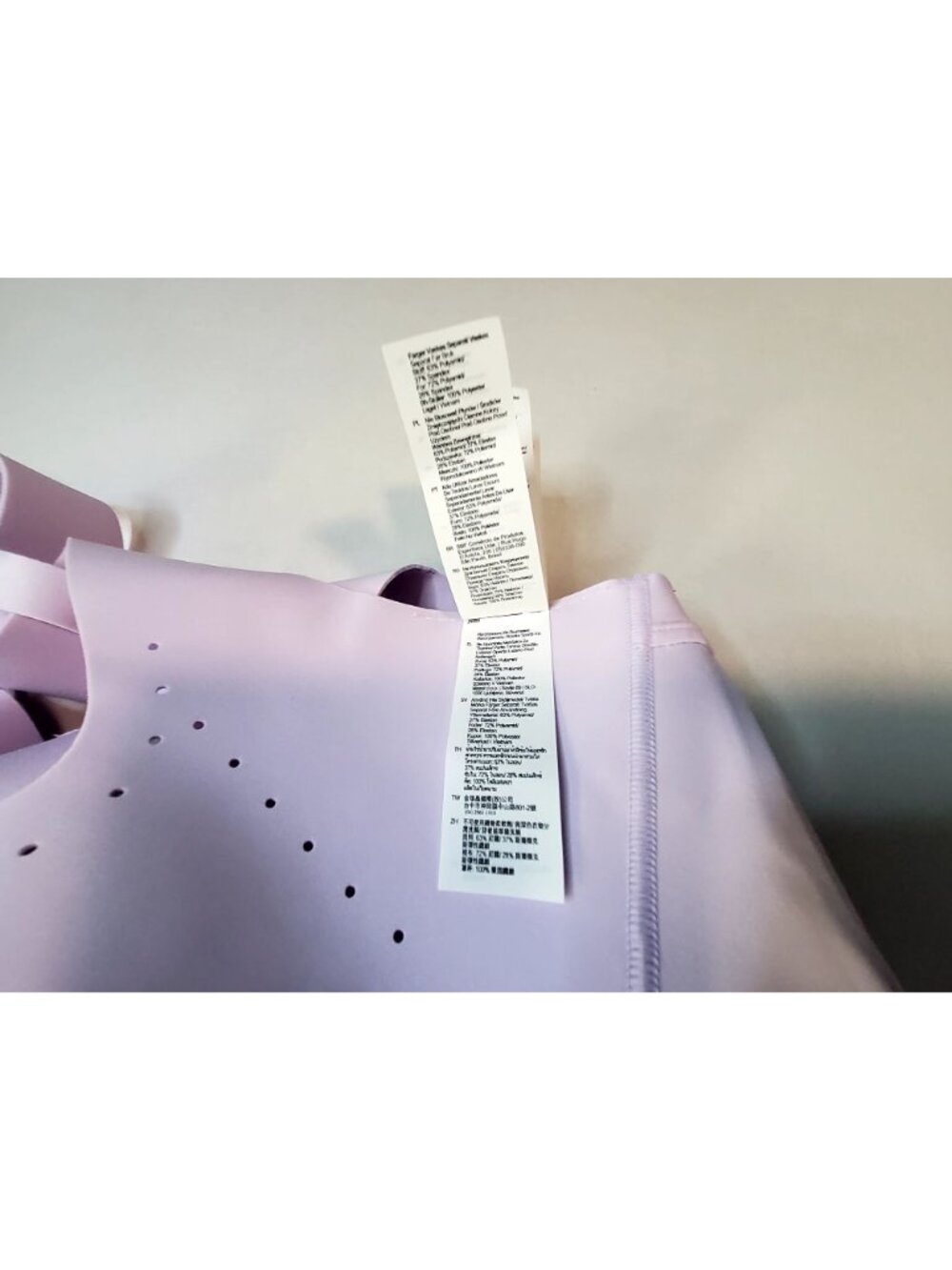 Brooks Womens Dare Crossback Run Bra 32DD Lavender Purple High-Impact Support - Picture 4 of 10